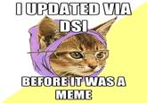 Hipster Kitty