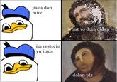 Botched Ecce Homo Painting