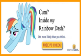 I Want to Cum Inside Rainbow Dash