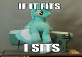 If It Fits I Sits