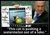 Netanyahu's Cartoon Bomb