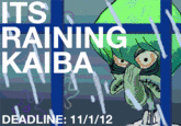 Season 0 Kaiba Staring At the Rain Through a Window