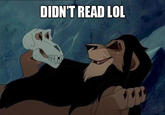 Didn't Read LOL