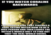 If You Watch X Backwards, It's About Y