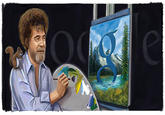 Photoshop Bob Ross