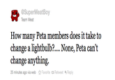 People for the Ethical Treatment of Animals (PETA)