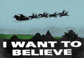 I Want to Believe