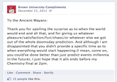 University Compliment Facebook Pages