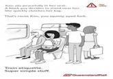 Queensland Rail Etiquette Posters