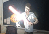 Lightsaber duels