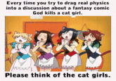 Every time you masturbate, God kills a kitten