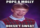Popped a Molly, I'm Sweatin