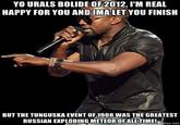 2013 Russian Meteor Explosion
