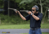 Obama Skeet Shooting Photo