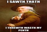 I Threw was my Pen