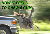 How It Feels To Chew 5 Gum