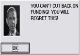 YOU CAN'T CUT BACK ON FUNDING! YOU WILL REGRET THIS!