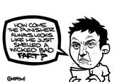 Frank Castle's face