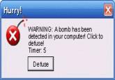 Fake/Funny Error Messages