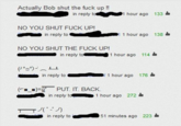 Flipping Tables / (╯°□°）╯︵ ┻━┻