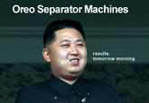 Oreo Separator Machines