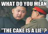 The Cake Is a Lie