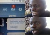 Disappointed black guy