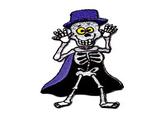 AND THEN A SKELETON POPPED OUT