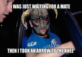 I Took an Arrow in the Knee