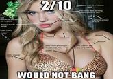2/10 Would Not Bang