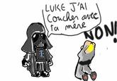 "Luke, je suis ton père" cartoon parodies