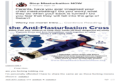 Anti-Masturbation Cross
