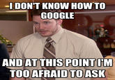 "Afraid to Ask" Andy