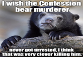 Confession Bear
