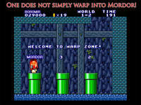 One Does Not Simply Walk into Mordor
