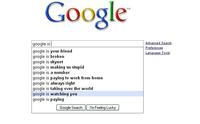 Google Search Box Suggestions