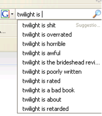 Google Search Box Suggestions