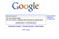 Google Search Box Suggestions