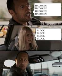 The Rock Driving
