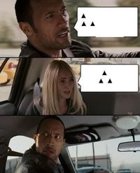 The Rock Driving