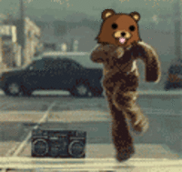 Breakdancing Bear