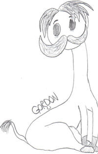 Gordon the Pringles Giraffe