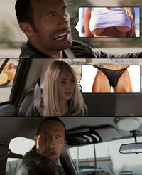 The Rock Driving