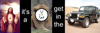 Jesus Christ It's a Lion Get In The Car!