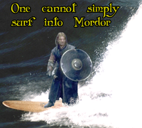 One Does Not Simply Walk into Mordor