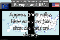 The Main Difference Between Europe and USA