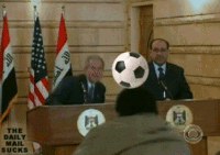 Iraqi Shoe Toss