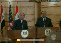Iraqi Shoe Toss