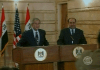 Iraqi Shoe Toss