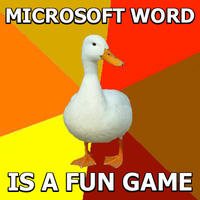 Technologically Impaired Duck